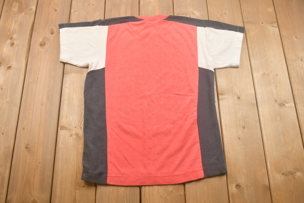 1990s Vintage Colour Block T-Shirt