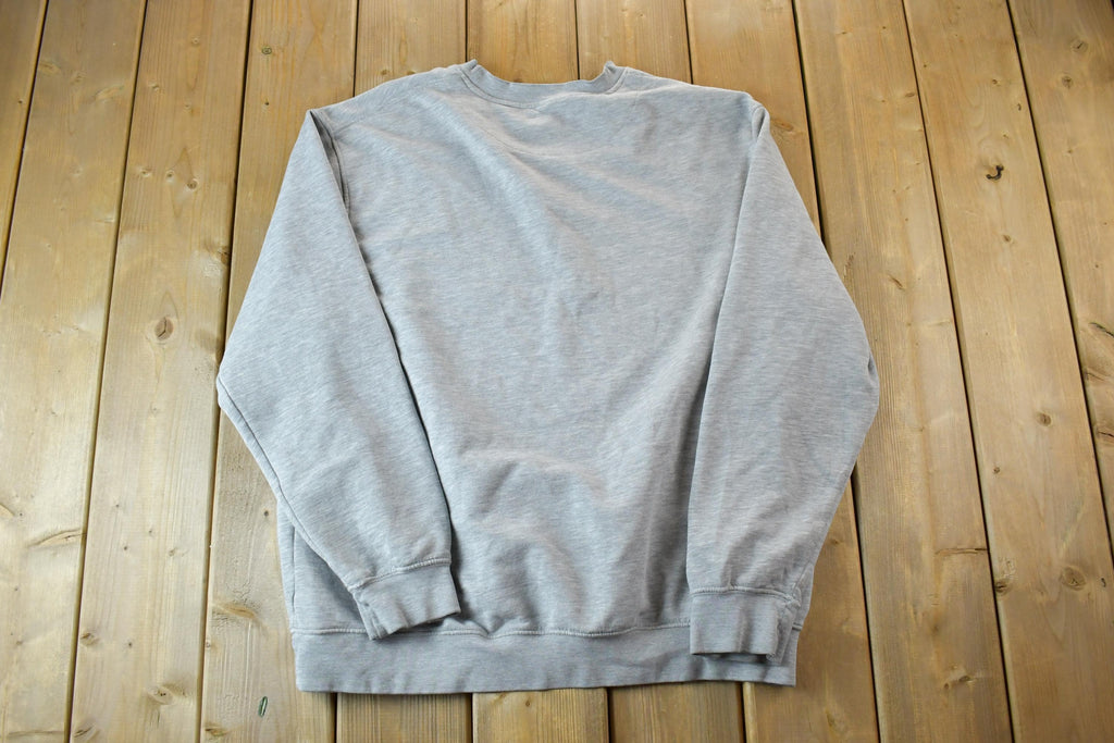 Vintage 1990s Nike Embroidered Mini Swoosh Crewneck Sweatshirt