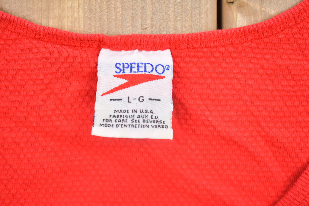 Vintage 1998 Speedo Tank Top Graphic T Shirt