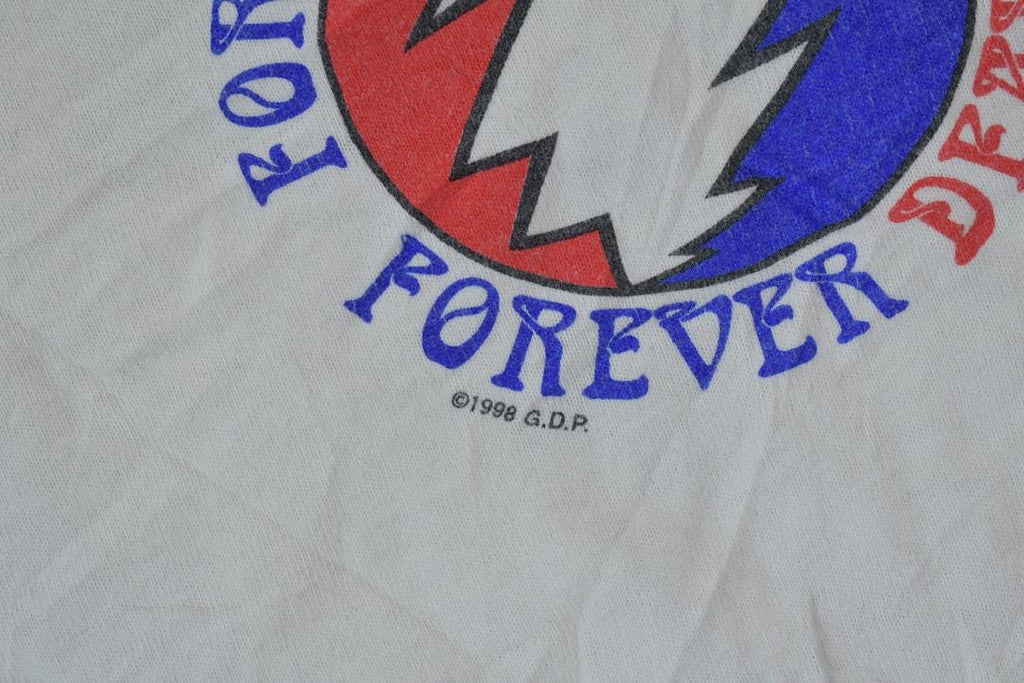 Vintage 1998 Jerry Garcia Grateful Dead Graphic T-Shirt