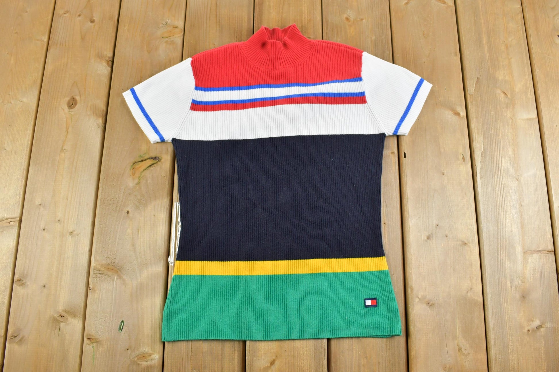 Vintage 1990s Tommy Hilfiger Knit T-Shirt