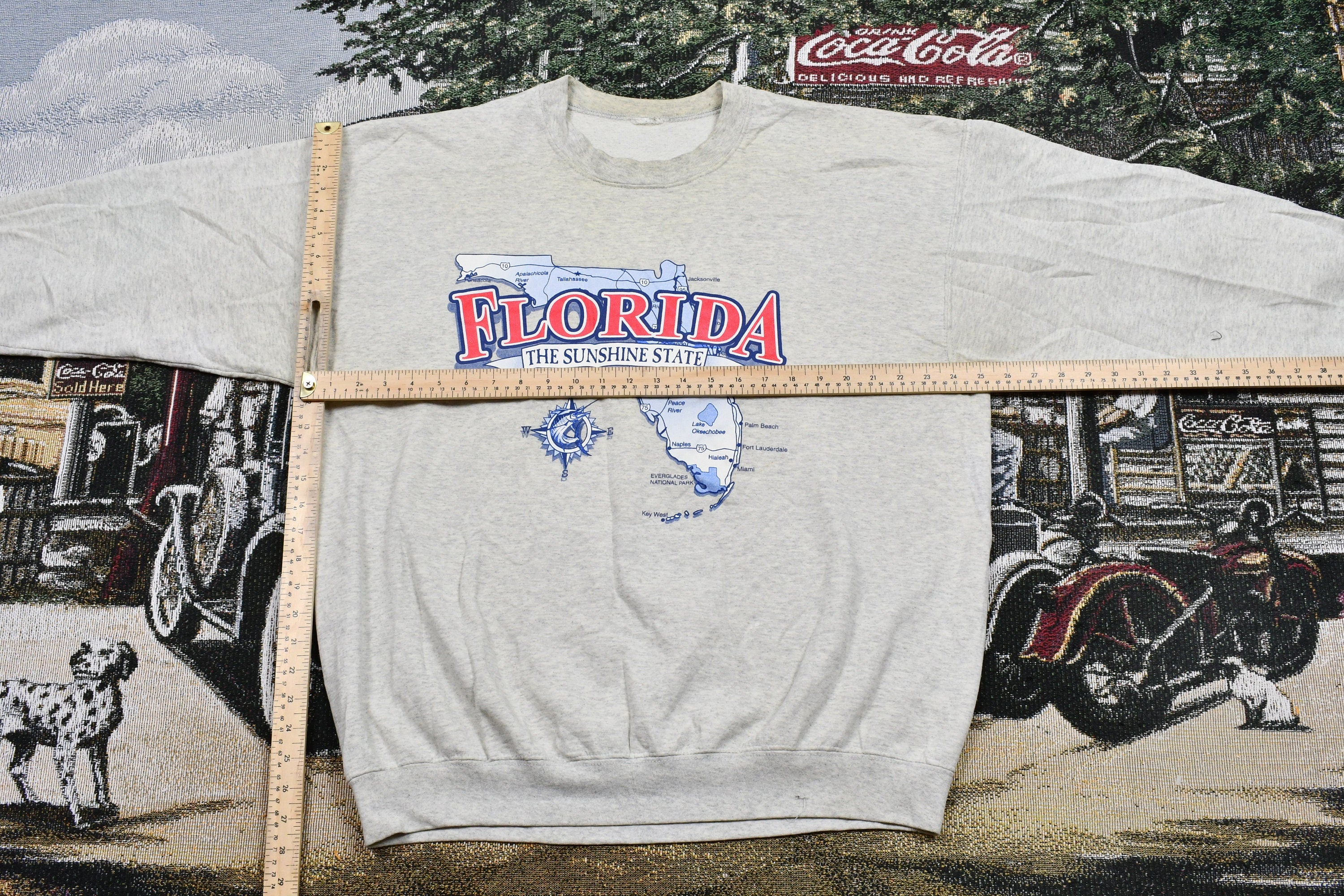 Vintage 1990s Florida The Sunshine State Crewneck