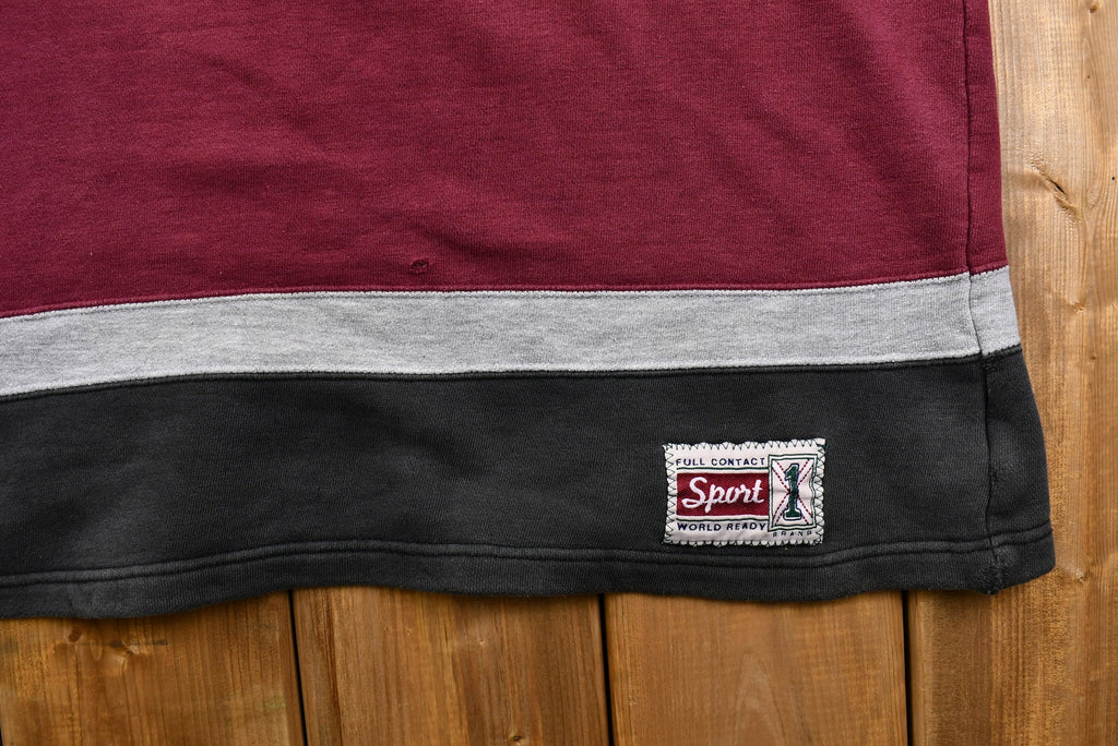Vintage 1990s Central Michigan Jersey-Style Pullover
