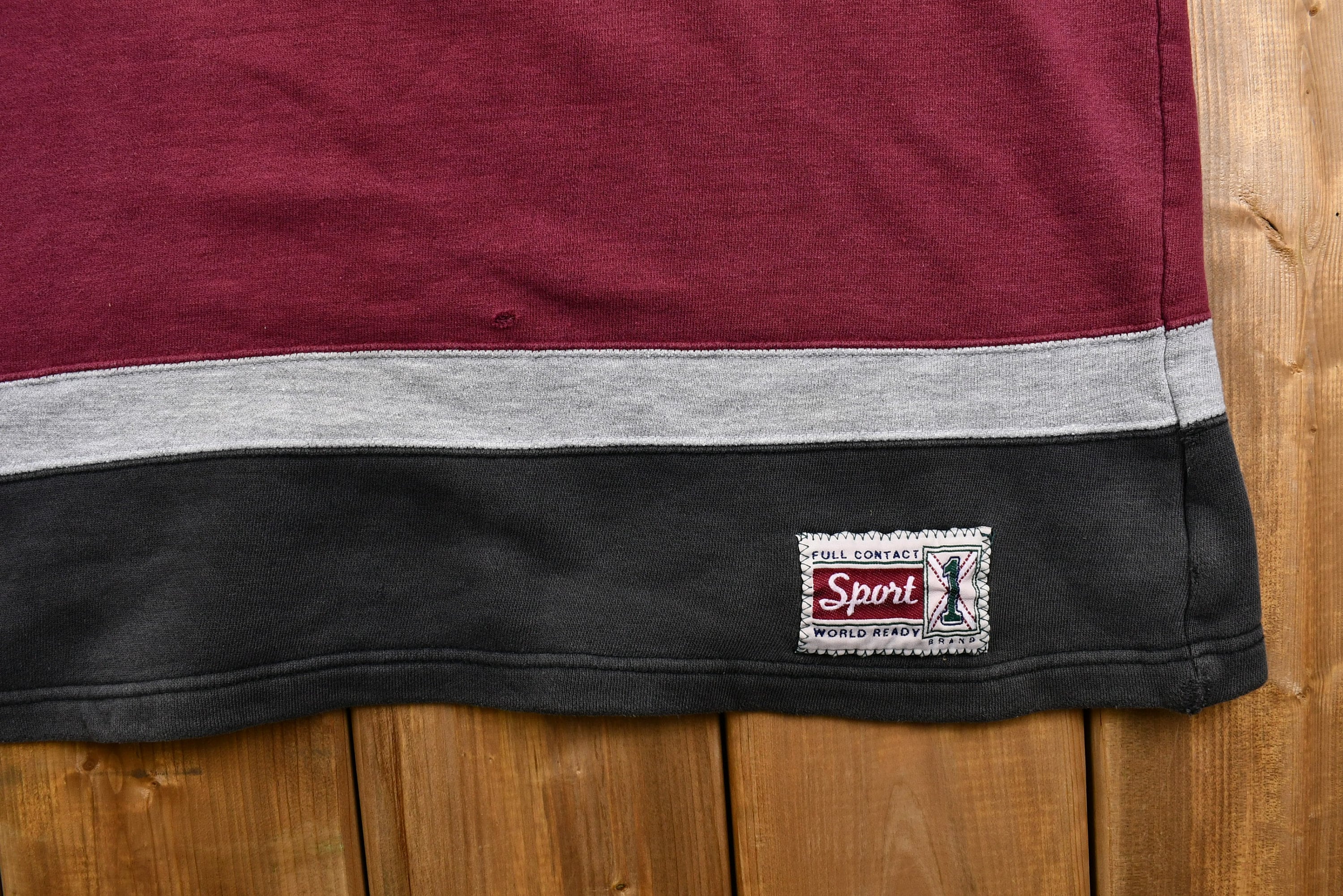 Vintage 1990s Central Michigan Jersey-Style Pullover