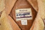 Vintage 1980s Sears Leather Fur Jacket