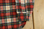Vintage 1980s Pendleton Wool Flannel Button Up Shirt Men's M