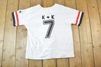 Vintage 1990s Granbrook Old Dogs Souvenir Baseball Jersey Men's M