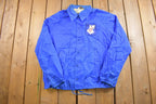 Vintage 1980s Bo - Jac Urania Engineering Satin Bomber Jacket