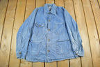 Vintage 1980s Key Imperial Denim Jean Chore Jacket Men's Large