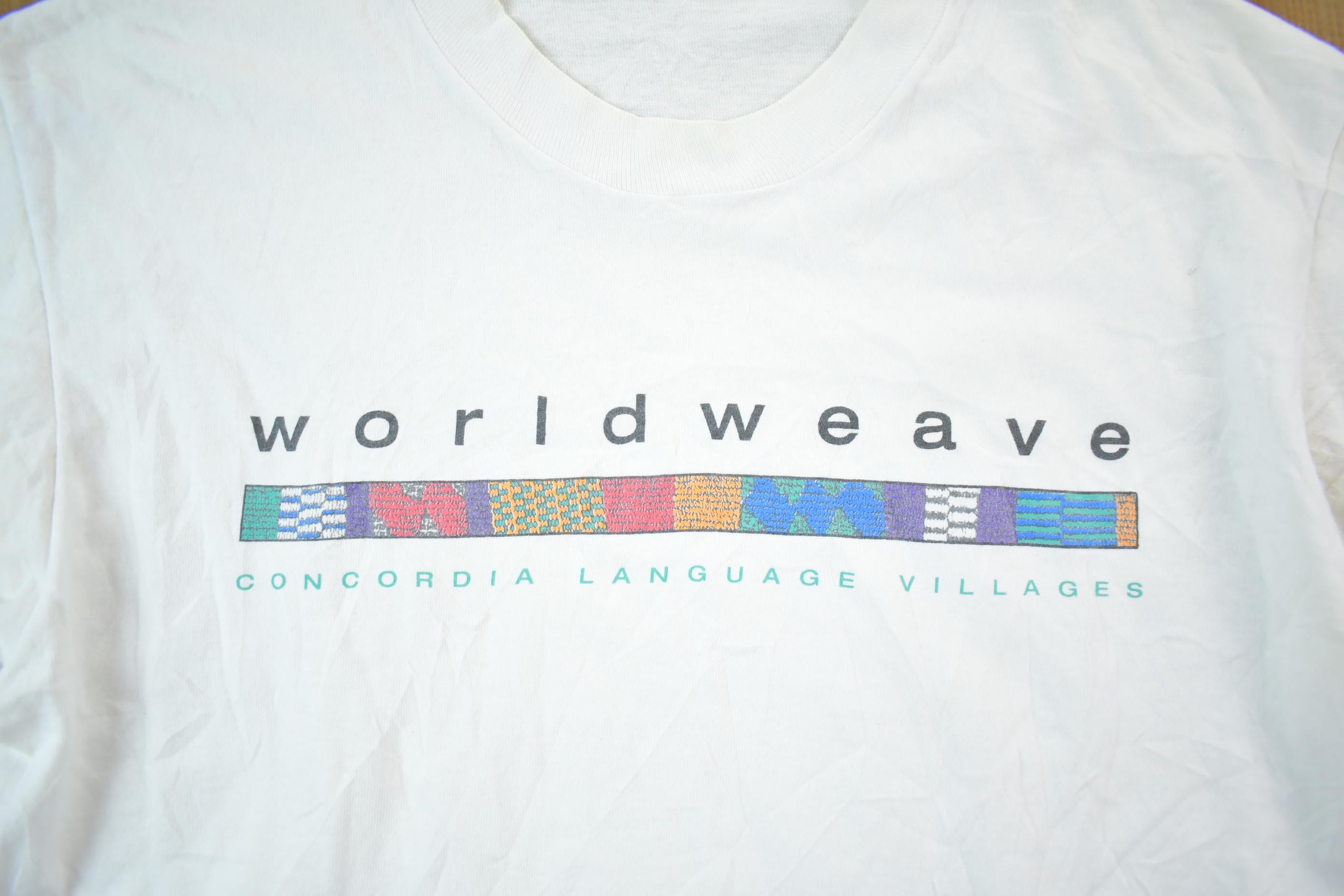 Vintage 1990s Worldweave Graphic T-Shirt