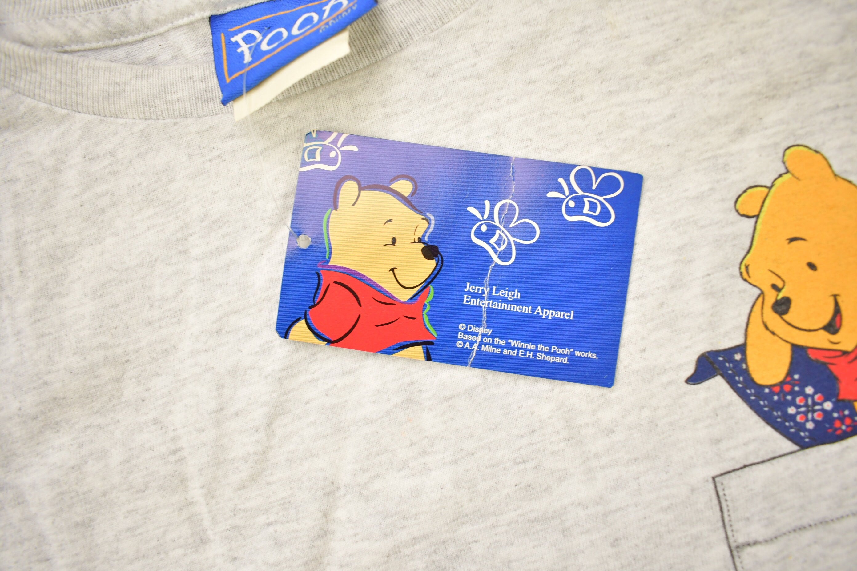 Vintage 1990s Deadstock Winnie The Pooh Tigger Cartoon Promo T-Shirt