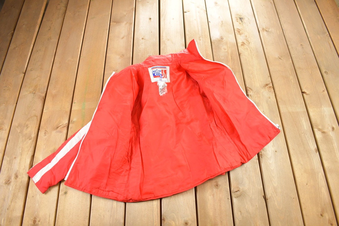 Vintage 1980s Jean Claude Killy Windbreaker Jacket