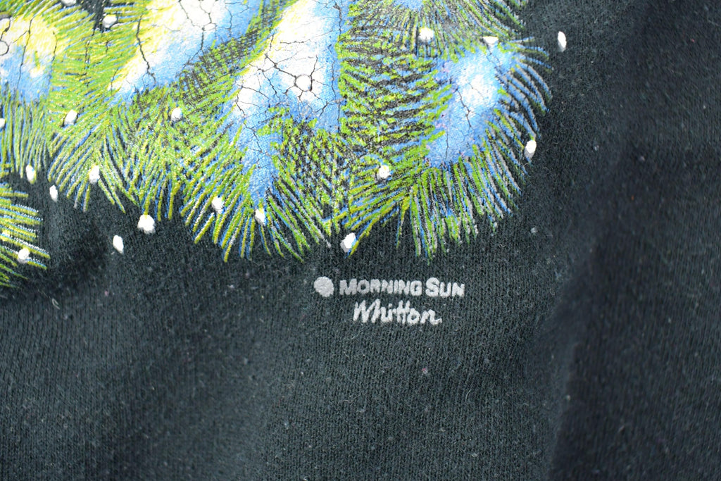 Vintage 1990s Morning Sun Double Collar Night Bird Crewneck