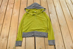 Vintage Y2K Prana Hooded Henley Shirt Women's M / 2000s Streetwear / Long Sleeve Shirt / Lightweight