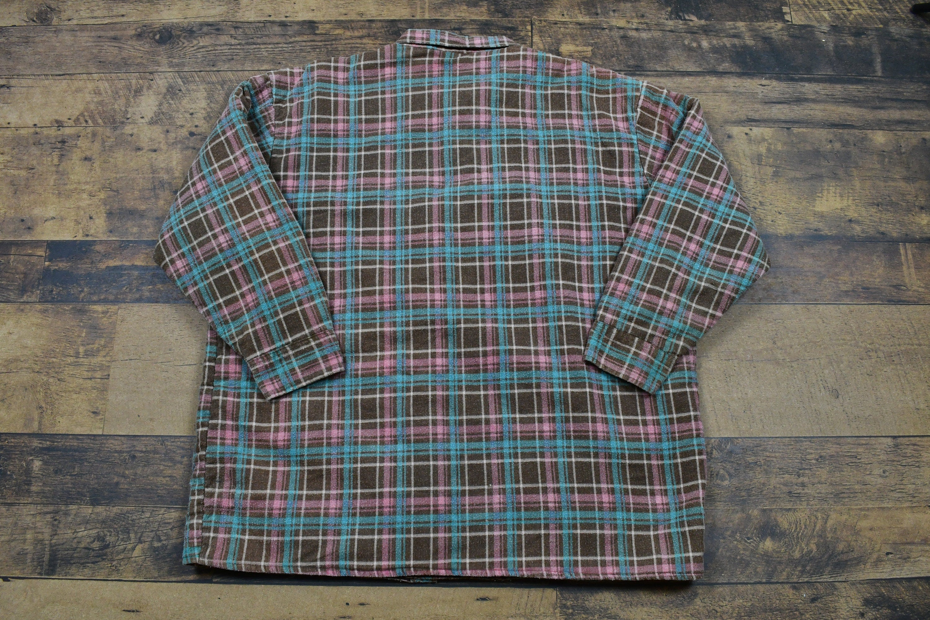 Vintage 1990s Boulevard For Tall Man Lined Button Up Shirt