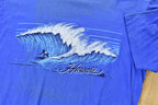 Vintage 1983 Hawaii Surfing Graphic Souvenir T Shirt