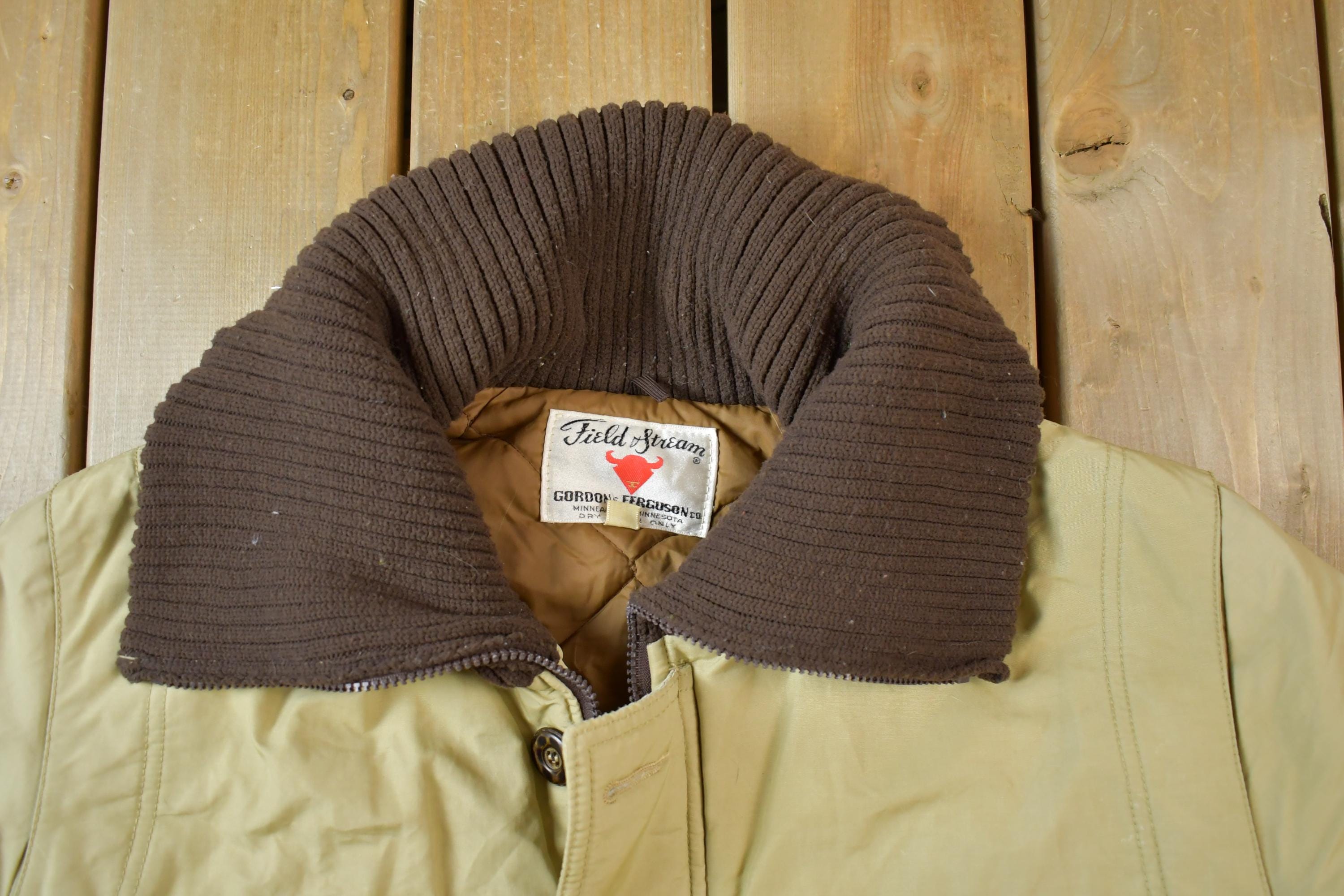 Vintage 1990s Field And Stream Utility Down Puffer Jacket