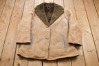 Vintage 1980s Morlands Lambskin Shearling Leather Jacket