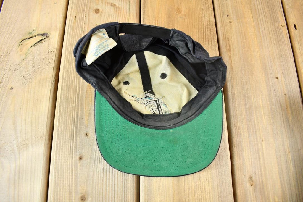 Vintage 1990s Florida Marlins MLB Snap Back Hat