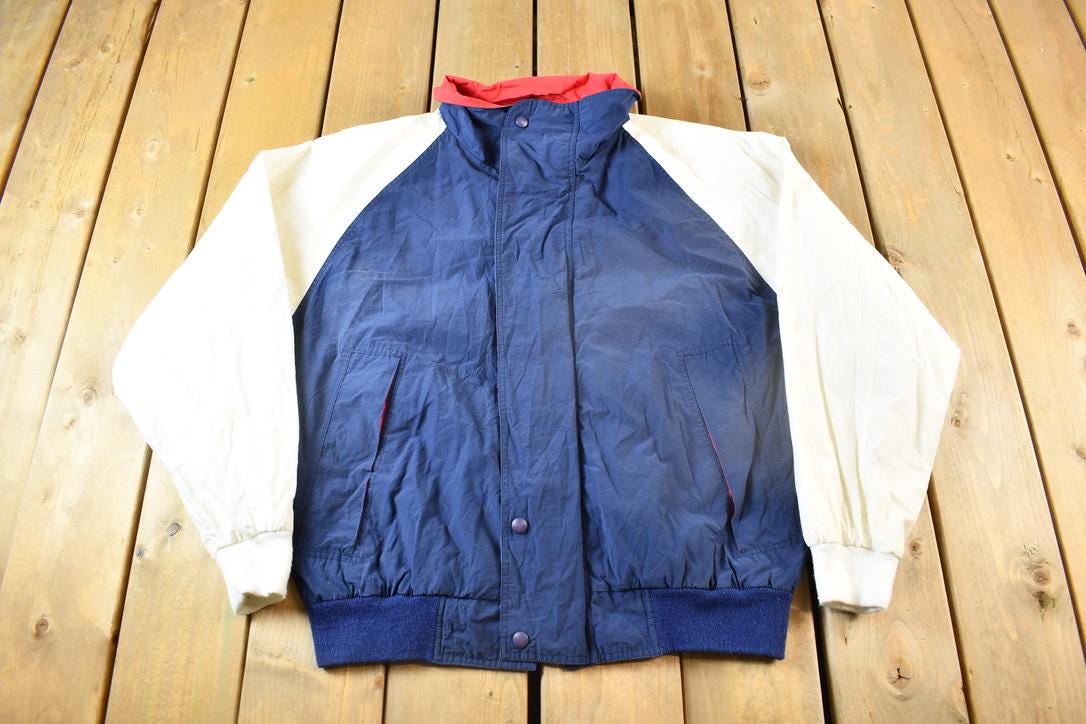 Vintage 1990s American Eagle Blank Windbreaker Jacket