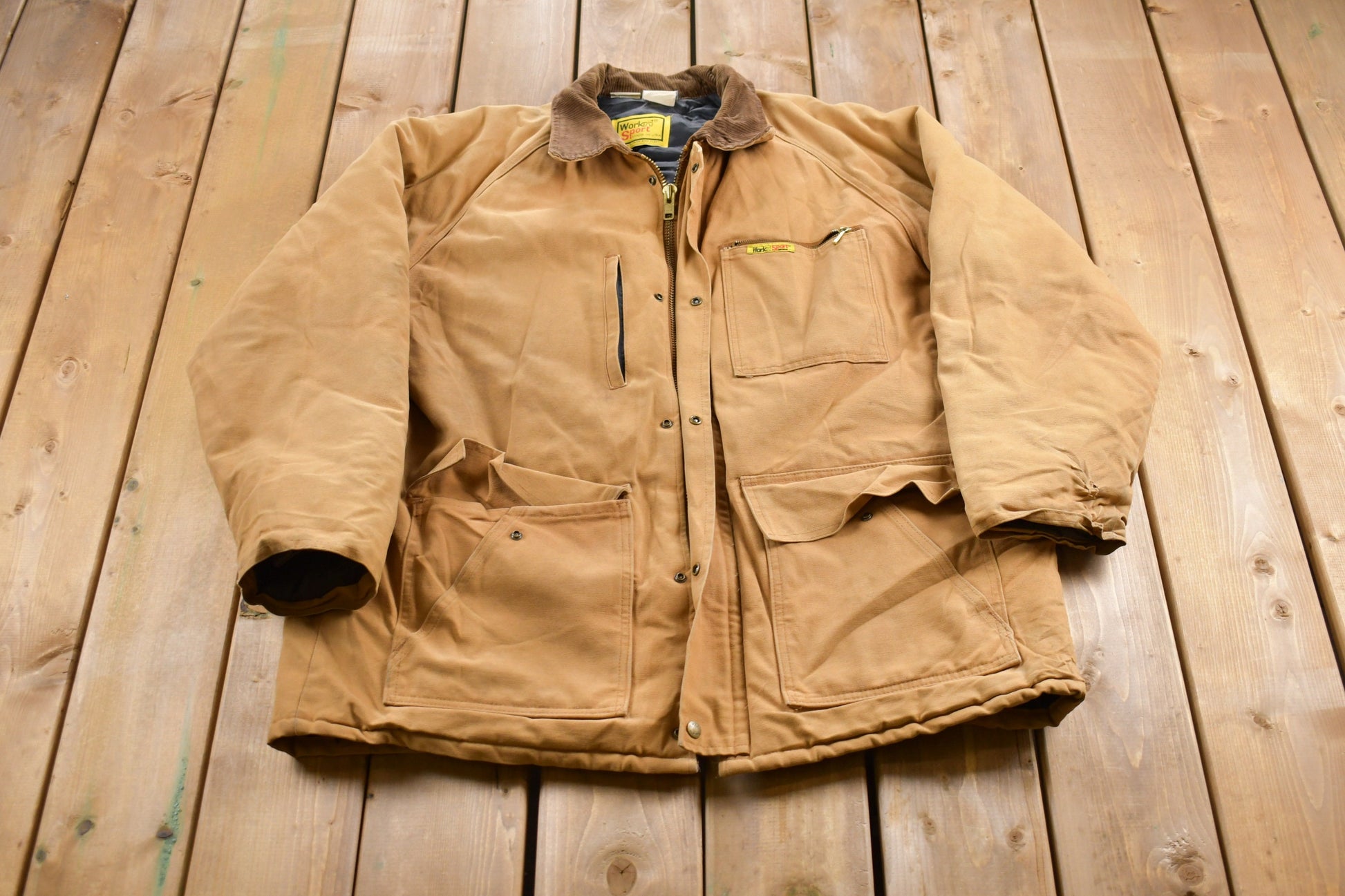 Vintage 1990s Work N Sport Chore Jacket