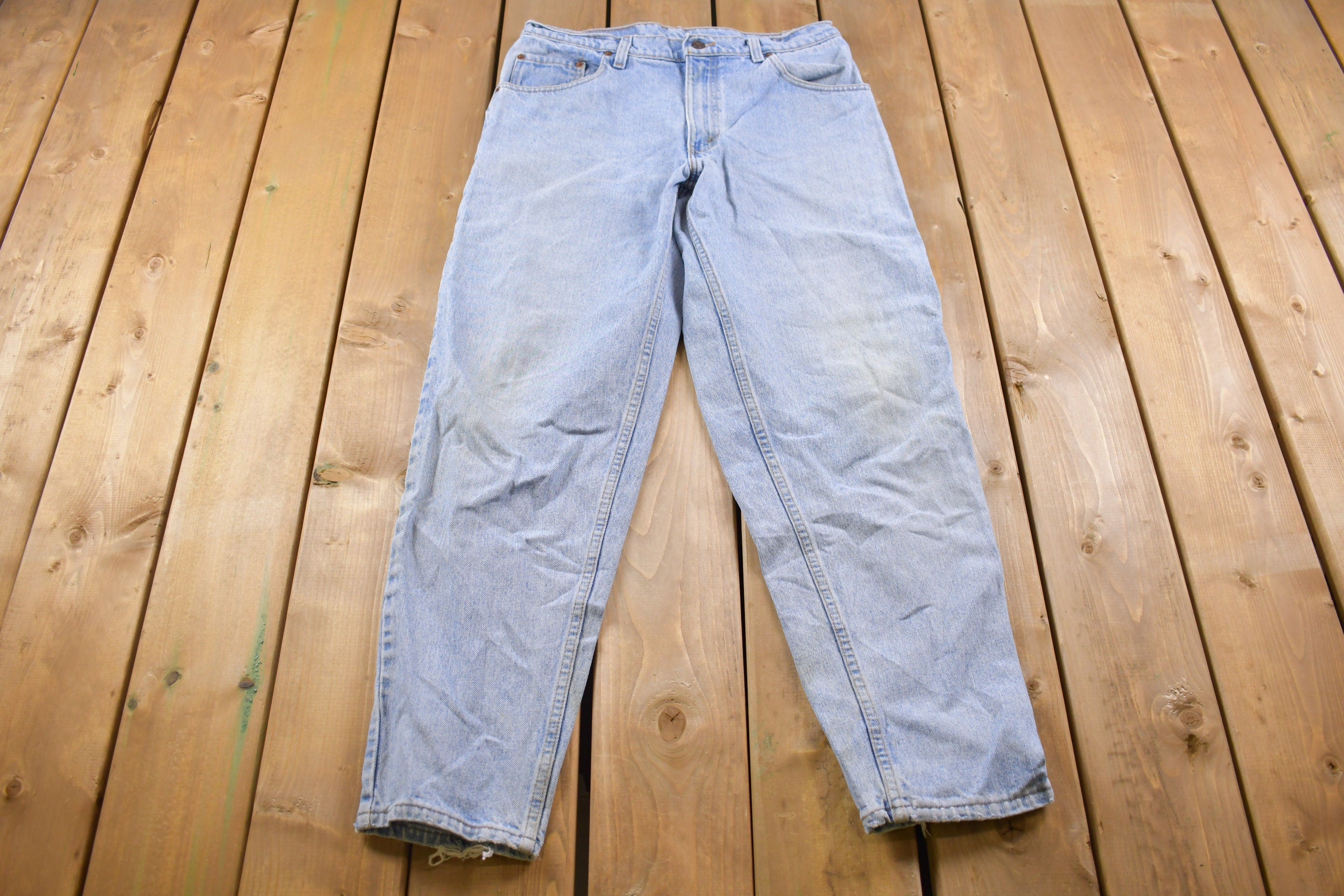 Vintage 1990s Levi's 560 Red Tab Jeans Size 32 x 31