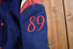 Vintage 1989 Huntington High Pony Express Wool Varsity Jacket