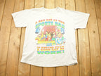 Vintage 1990s A Bad Day At The Sports Bar Is Better Than A Day At Work T Shirt