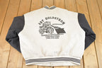 Vintage 1990s Art Goldstrom Souvenir Snap Button Lined Sweatshirt Men's XL /