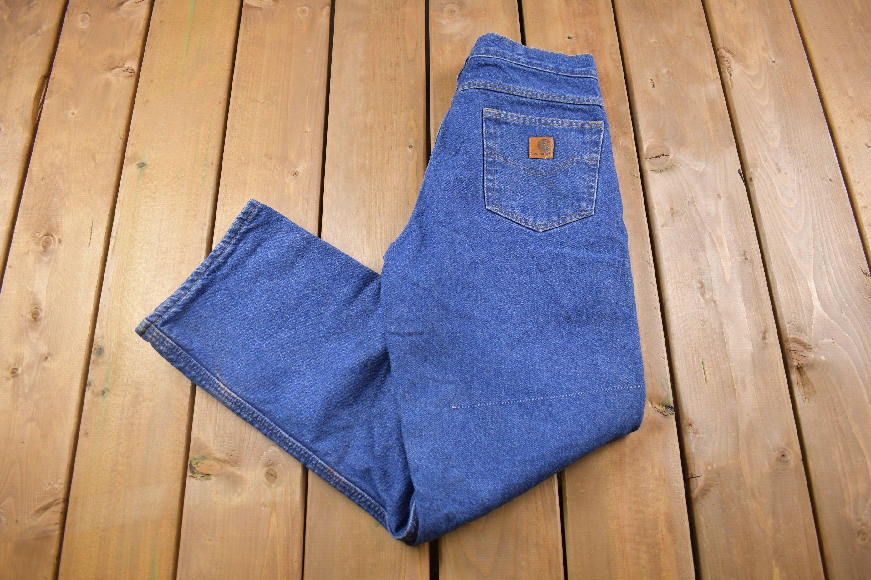 Vintage 1990s Carhartt Lined Jeans Size 30 x 31