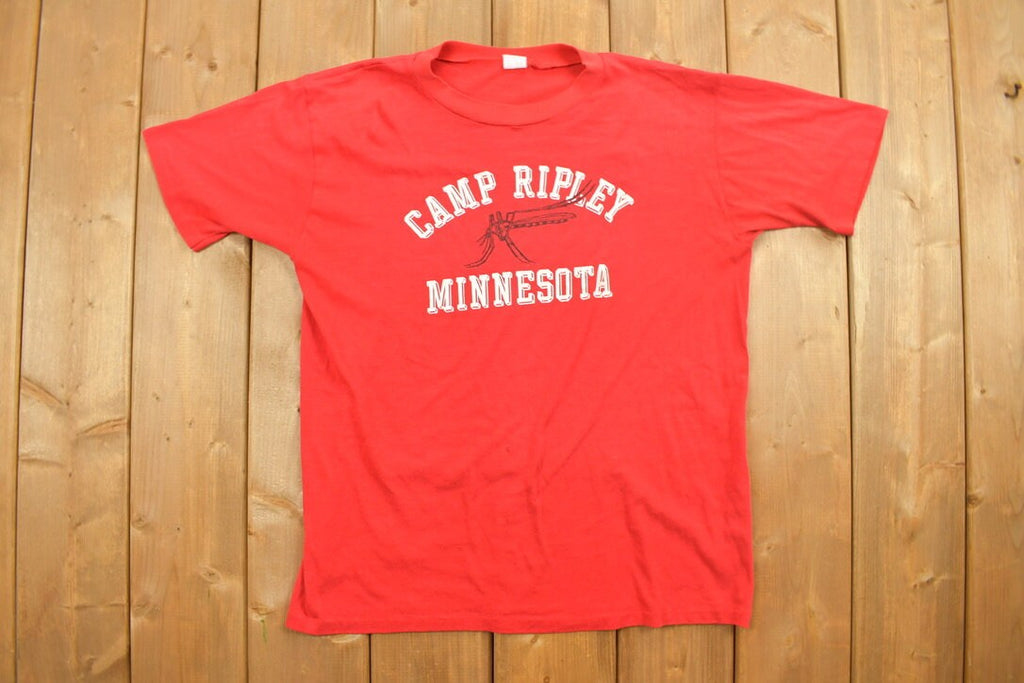 Vintage 1990s Camp Ripley Minnesota Souvenir T Shirt