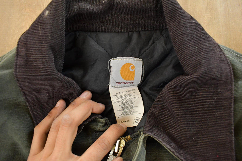 Vintage 1990s Carhartt Traditional Work Jacket Men's XL Tall