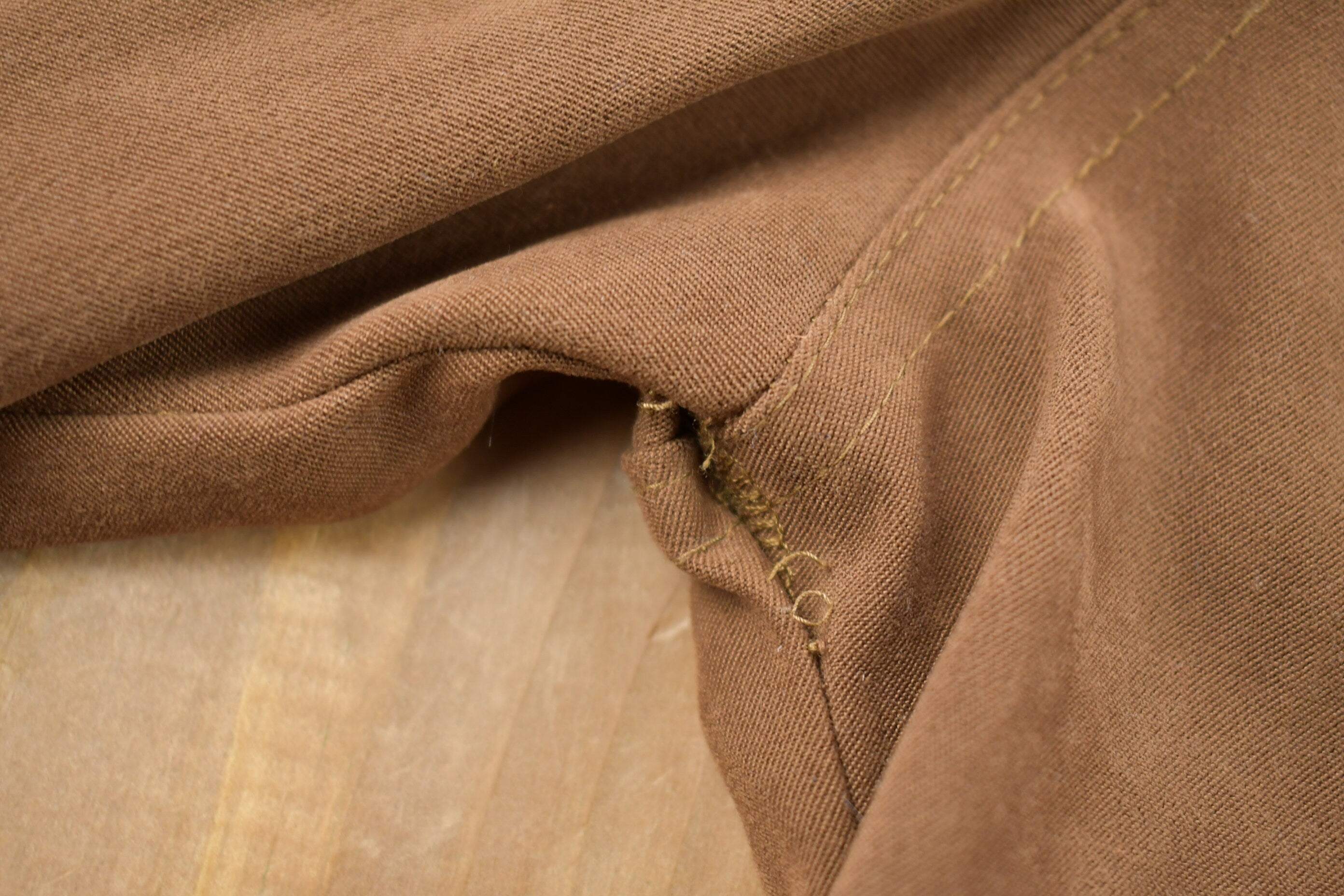 Vintage 1990s Mandee Blank Brown Button Up Shirt