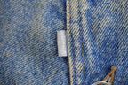 Vintage 1990s Levi's Silver Tab Sherpa Jean Jacket