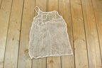 Vintage 1990s Mesh Beach Souvenir Caribbean tank Top