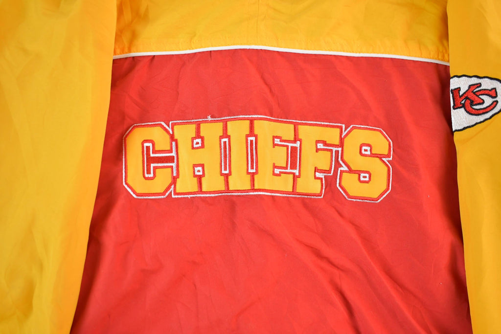 Vintage 2000s Kansas City Chiefs NFL Pullover Jacket Youth XL