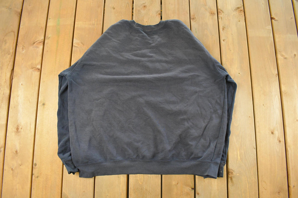 Vintage 1990s Distressed Carhartt Crewneck Sweatshirt Men's 2XL