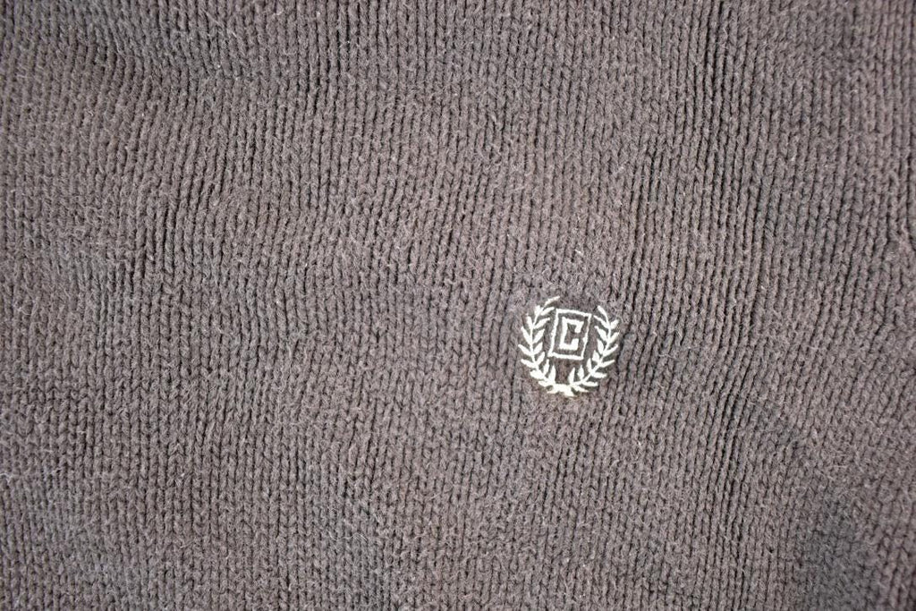 Vintage 1990s Chaps Knit Abstract Pattern Crewneck Sweater Mens M