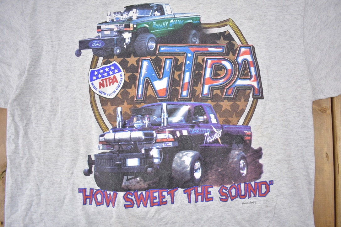 Vintage 1990s Hanes NTPA How Sweet The Sound Racing T-Shirt