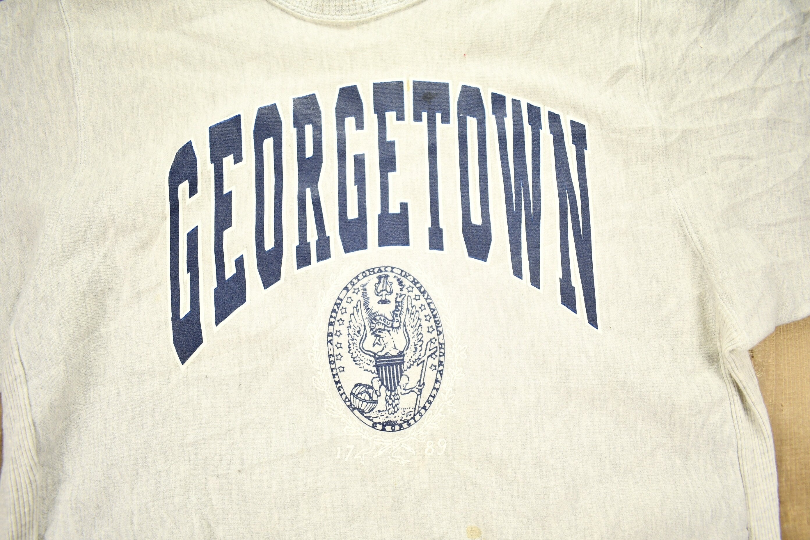 Vintage 1990s Georgetown University Collegiate Crewneck