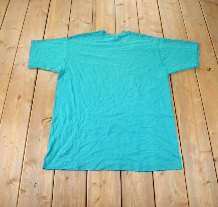 Vintage 1990s Tiger Theme Single Stitch Graphic T-Shirt Made In USA