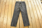 Vintage 1990s Levi's 505 Regular Straight Fit Starched Denim Jeans Men's Size 32 x 30
