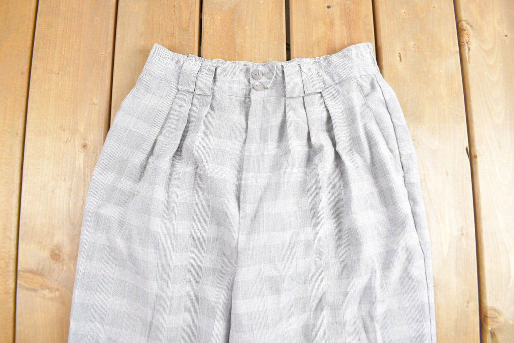 Vintage 1980's Fundamental Things Pleated Trousers Size 29 - 31 x 25