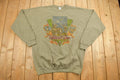 Vintage 1990s Deer Hunter Graphic Crewneck Sweatshirt