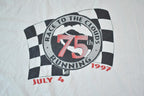 Vintage 1997 Race To The Clouds Running Souvenir Single Stitch Graphic Print T-Shirt