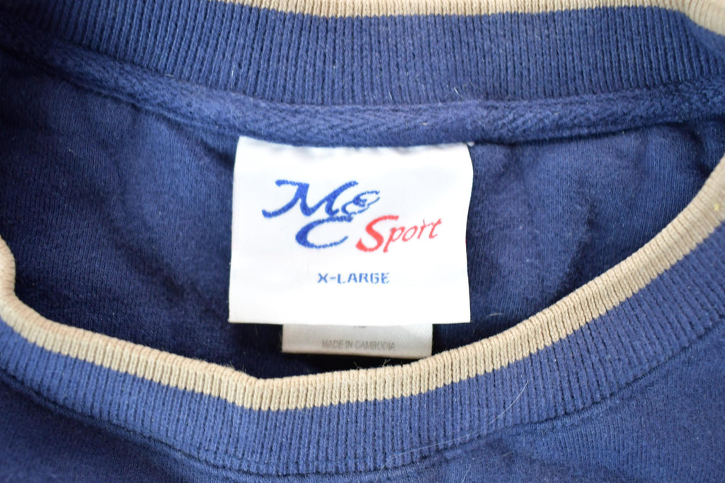 Vintage 1990s Bass Fishing Embroidered Crewneck