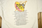 Vintage 1992 U2 Zoo TV Outside Broadcast Tour Band T-shirt