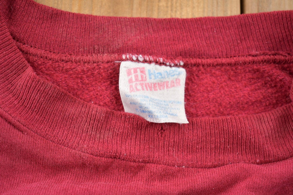 Vintage 1990s Minnesota Golden Gophers Sportswear Graphic Crewneck Sweatshirt / Vintage 90s Crewneck Sweater / Varsity Print Fan Gear /