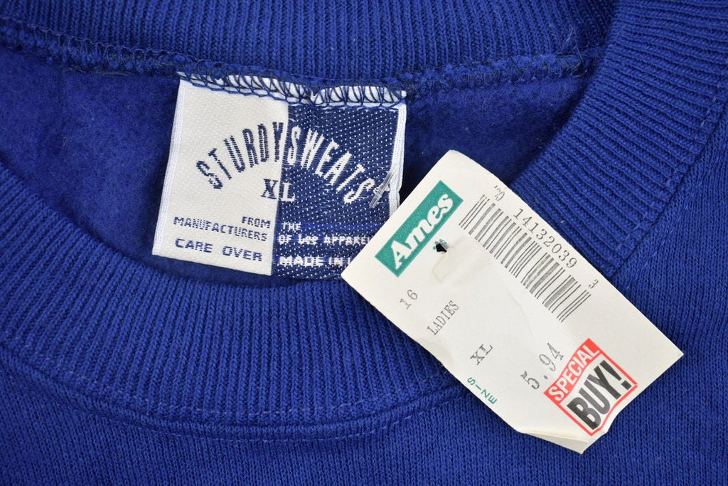 Vintage 1990's Sturdy Sweats Deadstock Crewneck Sweatshirt