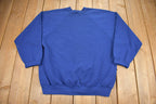 Vintage 1980s Wolf Theme Graphic Raglan Crewneck